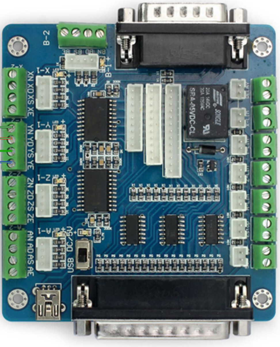 5-Axis CNC Breakout Board